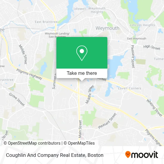 Coughlin And Company Real Estate map