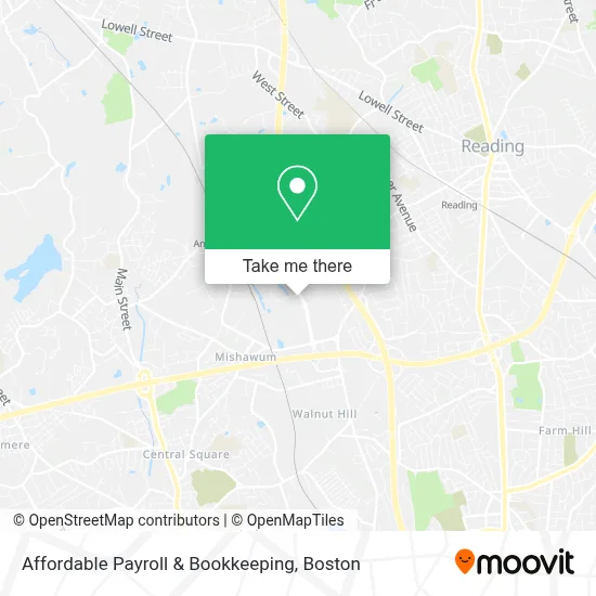 Affordable Payroll & Bookkeeping map