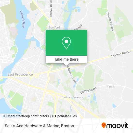 Salk's Ace Hardware & Marine map