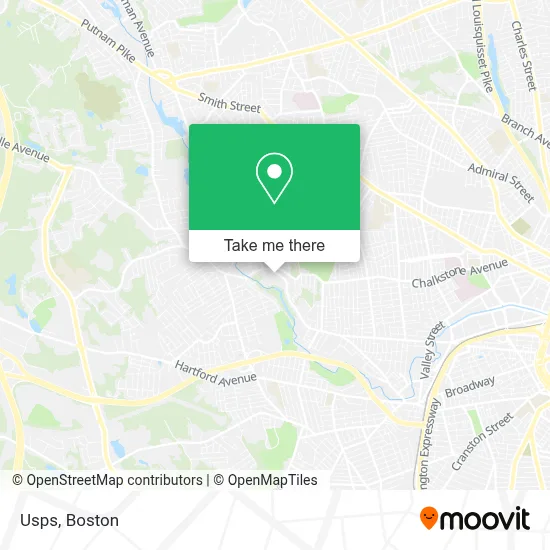 Usps map