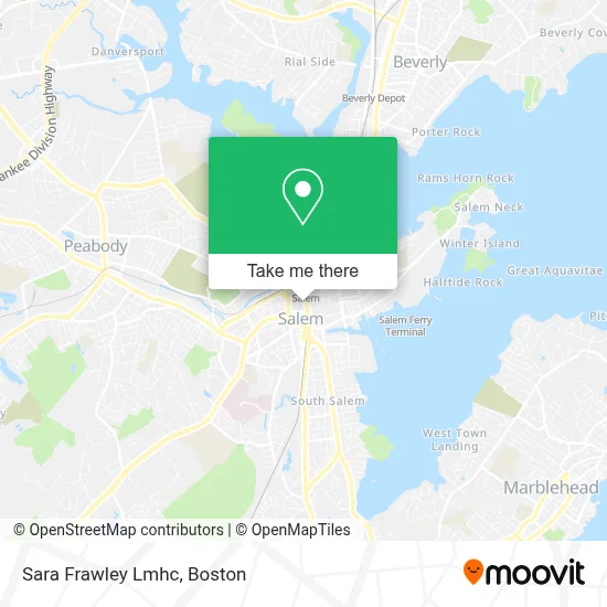 Sara Frawley Lmhc map