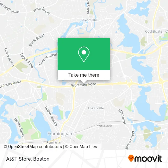 At&T Store map