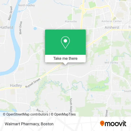 Walmart Pharmacy map