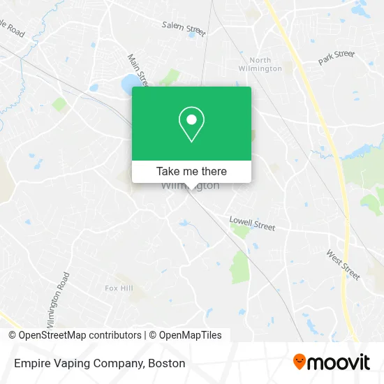 Empire Vaping Company map