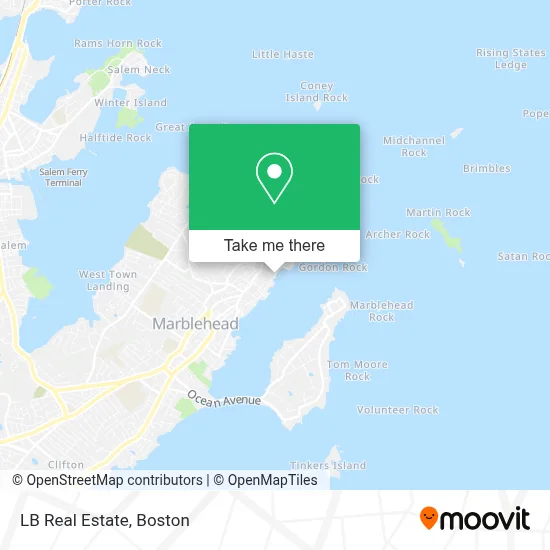 Lb Real Estate map
