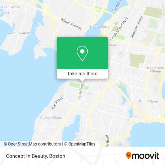 Concept In Beauty map