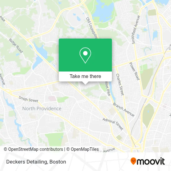 Deckers Detailing map