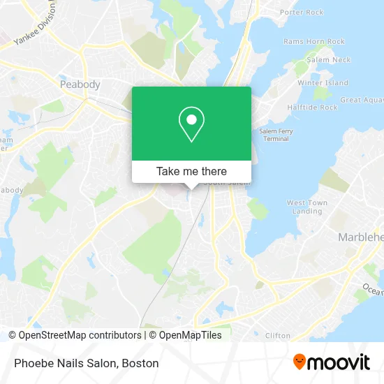 Phoebe Nails Salon map