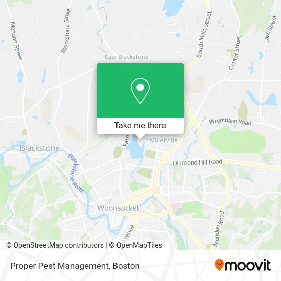 Proper Pest Management map