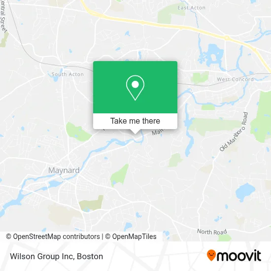Wilson Group Inc map