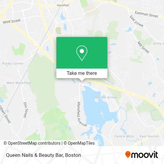 Queen Nails & Beauty Bar map