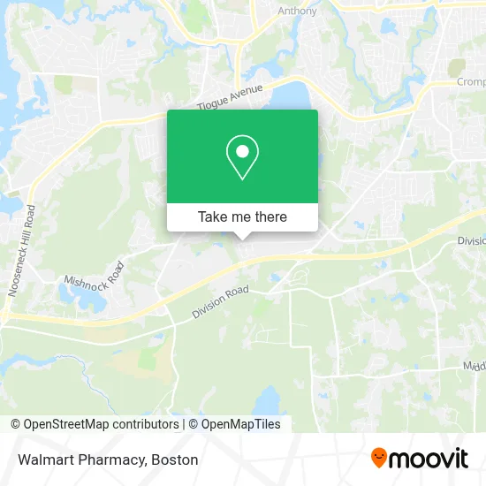 Walmart Pharmacy map