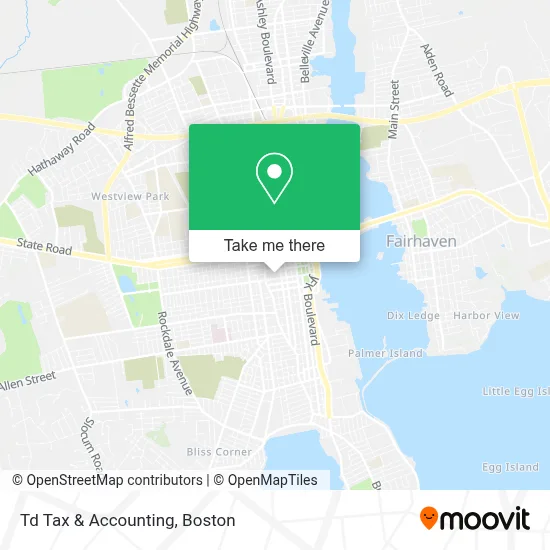 Td Tax & Accounting map