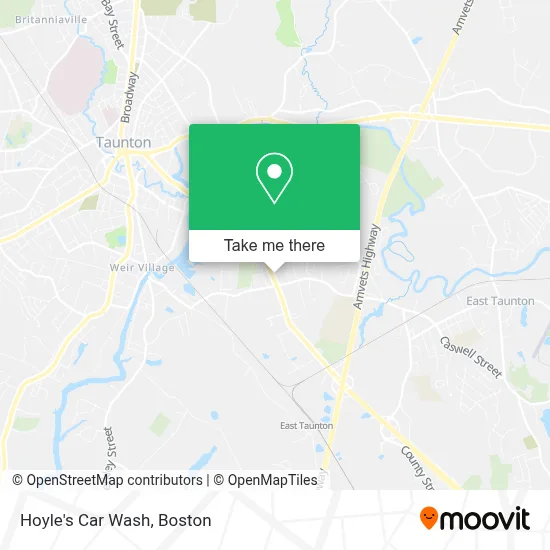 Hoyle's Car Wash map