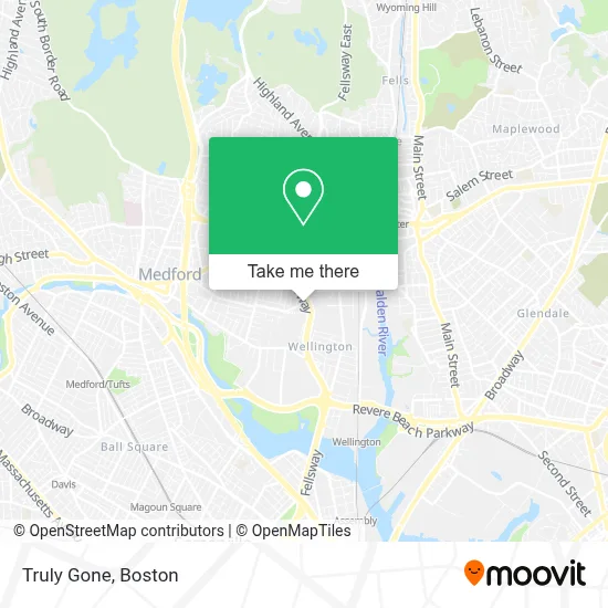 Truly Gone map