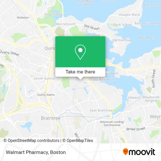 Walmart Pharmacy map