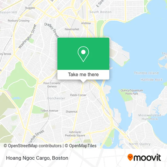 Hoang Ngoc Cargo map