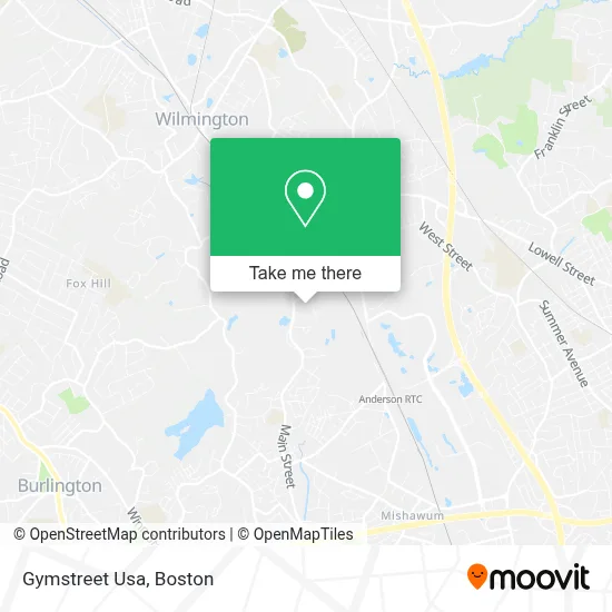 Gymstreet Usa map