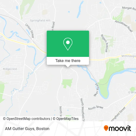 AM Gutter Guys map