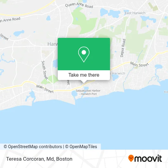Teresa Corcoran, Md map