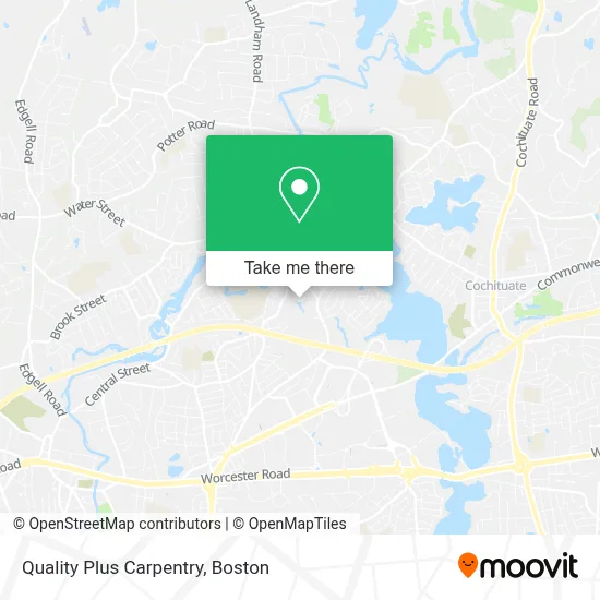 Quality Plus Carpentry map