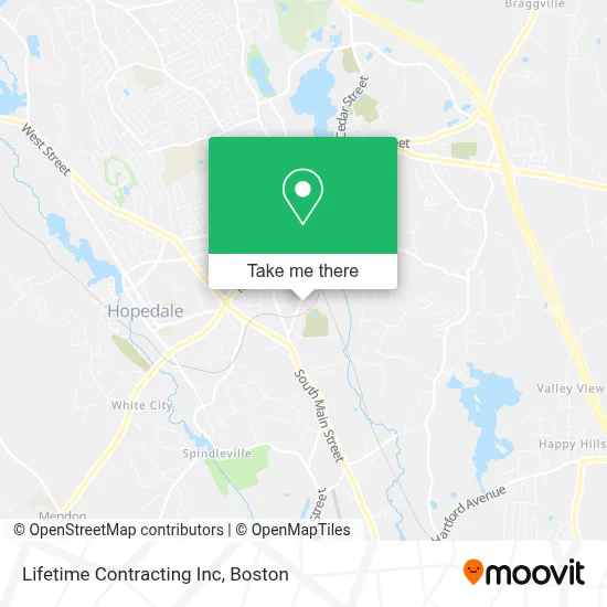 Lifetime Contracting Inc map