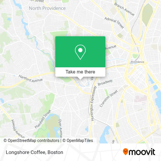Longshore Coffee map