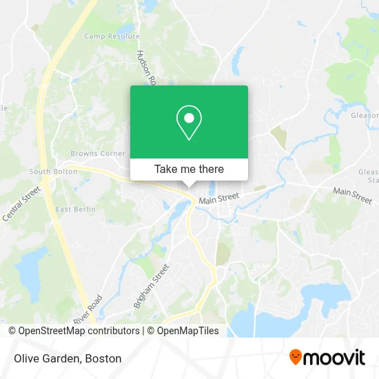 Olive Garden map