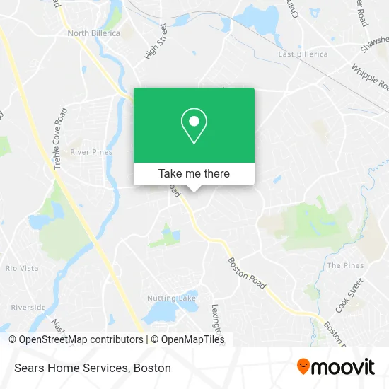 Sears Home Services map
