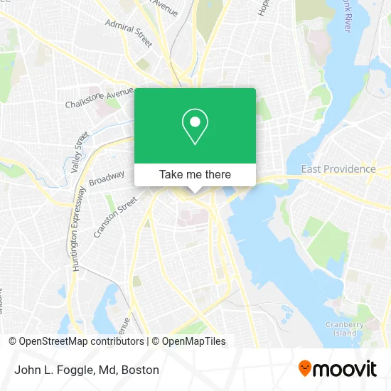 John L. Foggle, Md map