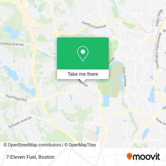7-Eleven Fuel map