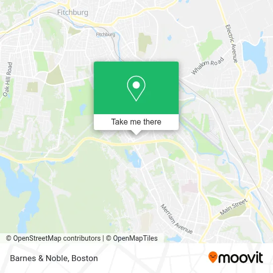 Barnes & Noble map