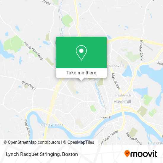 Lynch Racquet Stringing map