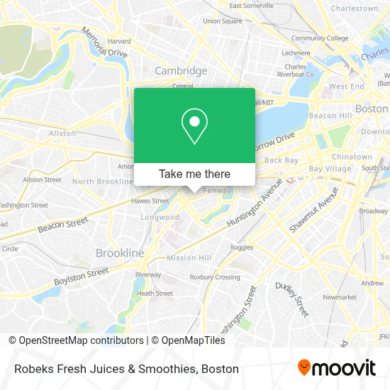 Robeks Fresh Juices & Smoothies map