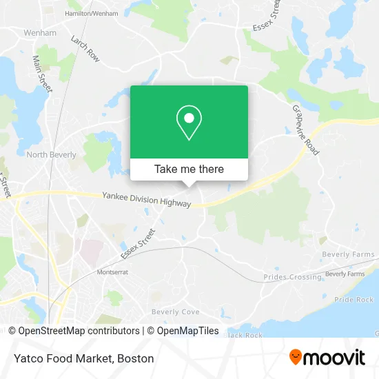 Yatco Food Market map