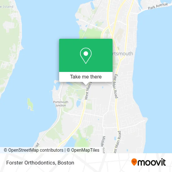 Forster Orthodontics map