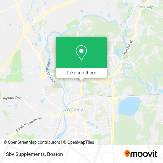 Sbv Supplements map