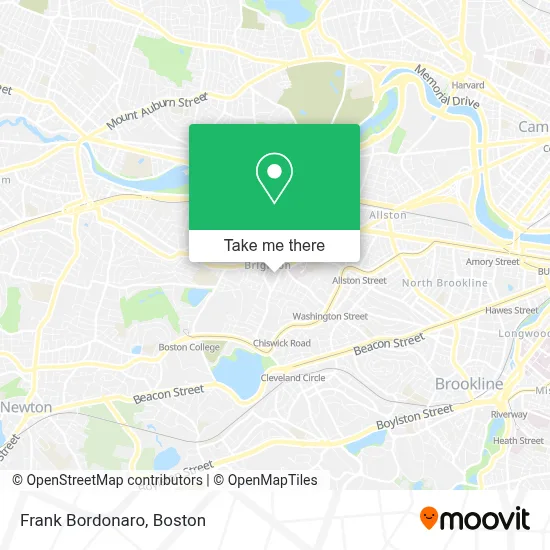 Frank Bordonaro map
