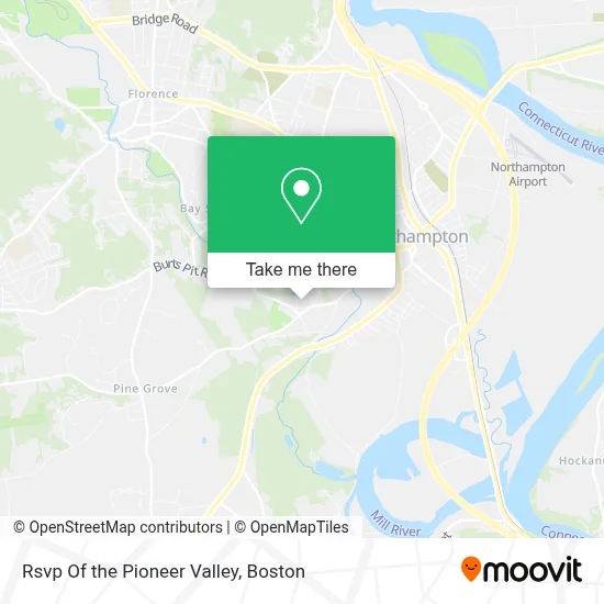 Rsvp Of the Pioneer Valley map