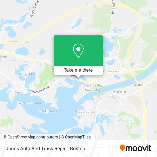 Jones Auto And Truck Repair map