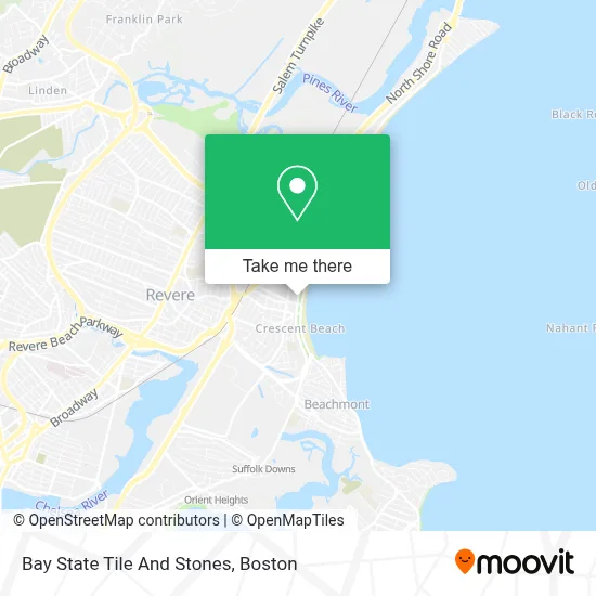Bay State Tile And Stones map