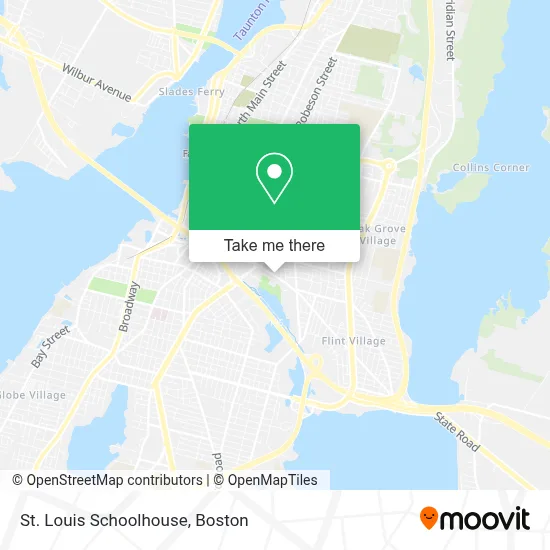 St. Louis Schoolhouse map