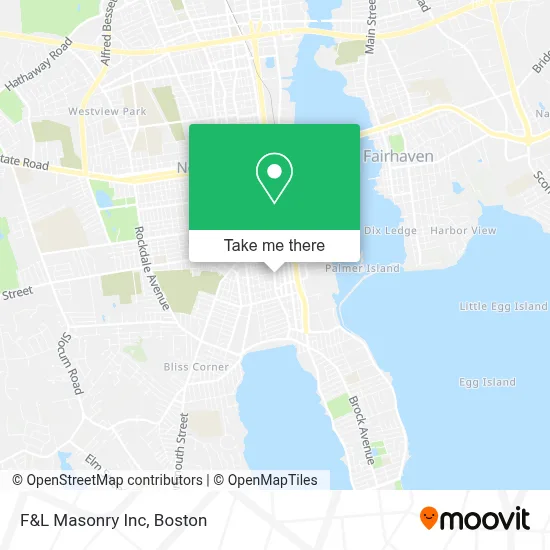 F&L Masonry Inc map