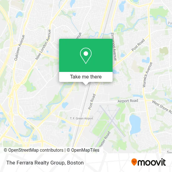 The Ferrara Realty Group map