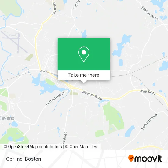 Cpf Inc map