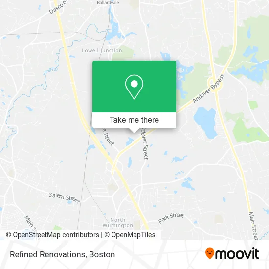 Refined Renovations map
