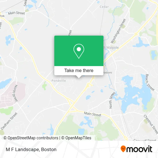M F Landscape map