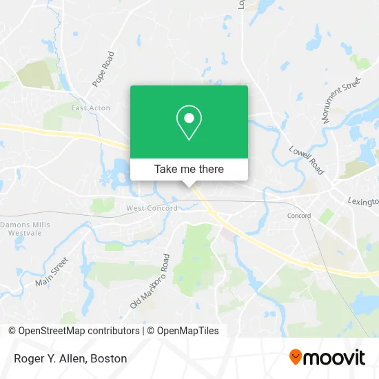 Roger Y. Allen map