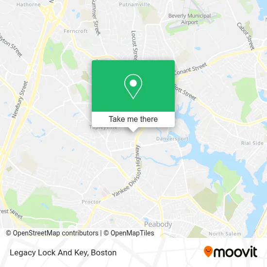 Legacy Lock And Key map