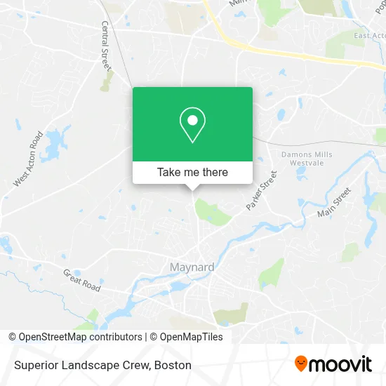 Superior Landscape Crew map